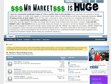 Tablet Screenshot of mrmarketishuge.com